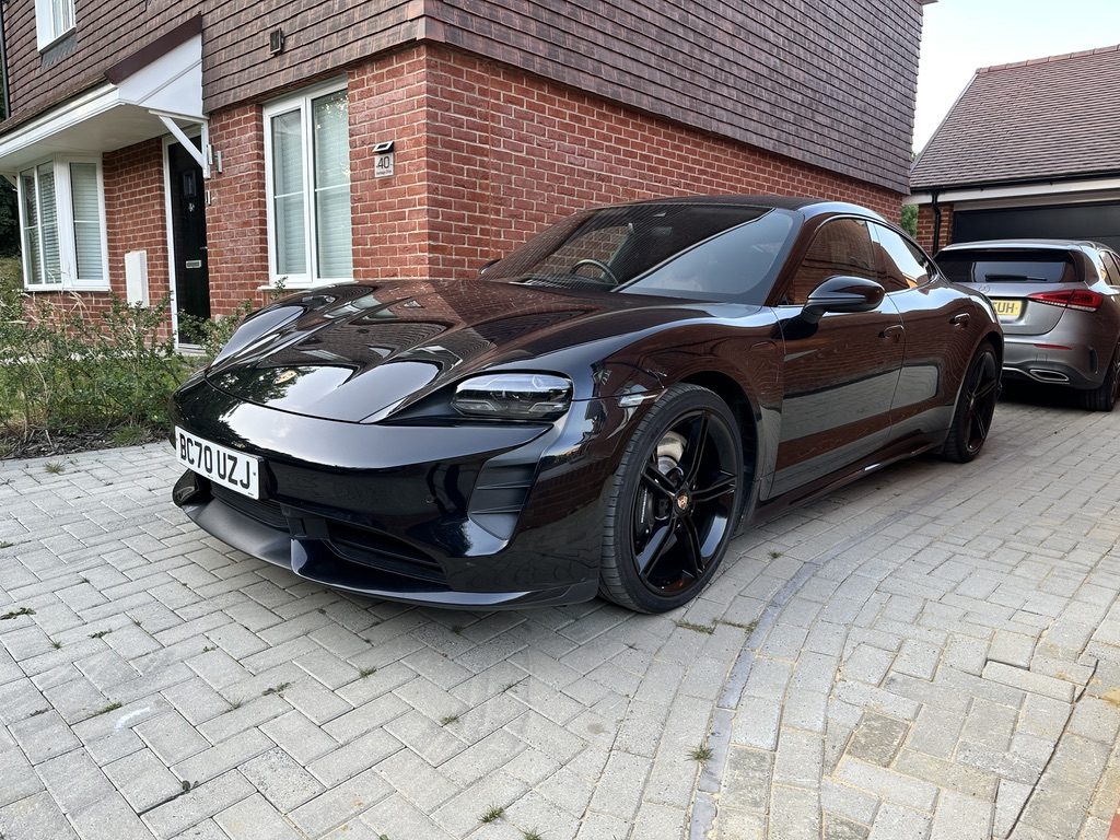 2020 Porsche Taycan Turbo, previously purchased by Sovereign Car Buyers