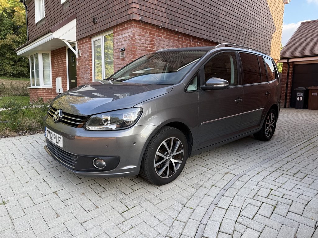 2013 VW Touran SE, previously purchased by Sovereign Car Buyers